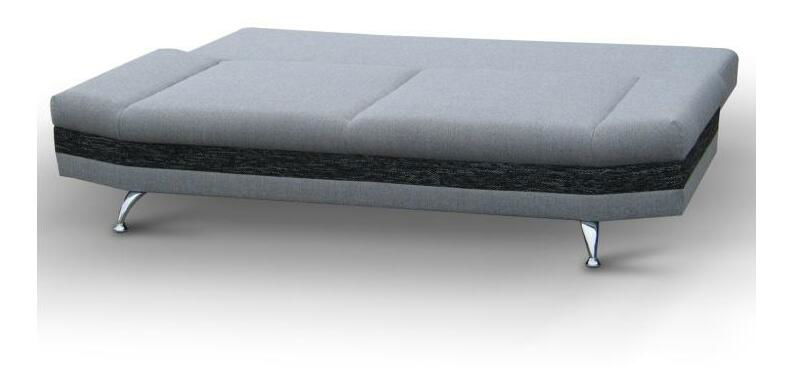 Pohovka Nora šedá + černá