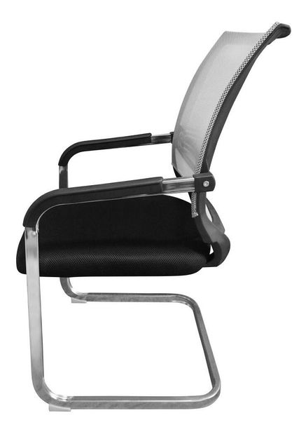 Konferenční židle Fuljama (černá + šedá)