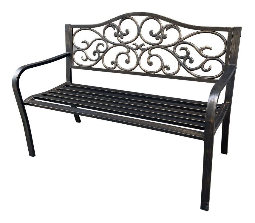 Zahradní lavička Ilta (hnědá)