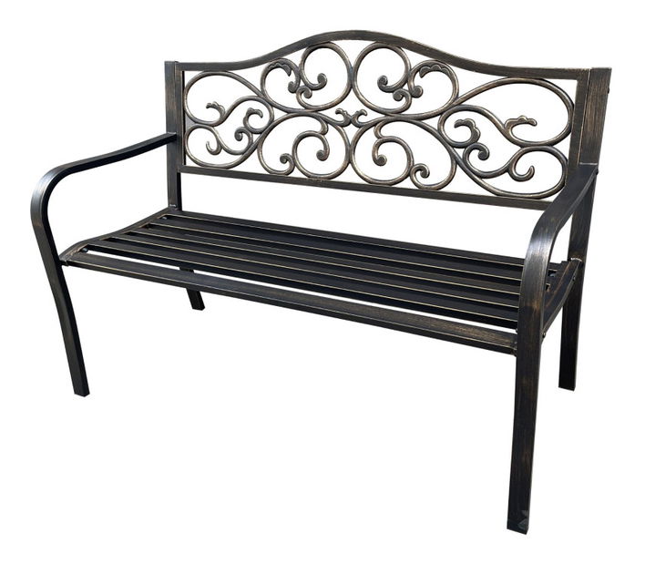 Zahradní lavička Ilta (hnědá)