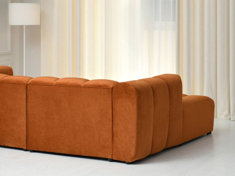 Rohová sedačka Organice (černá)