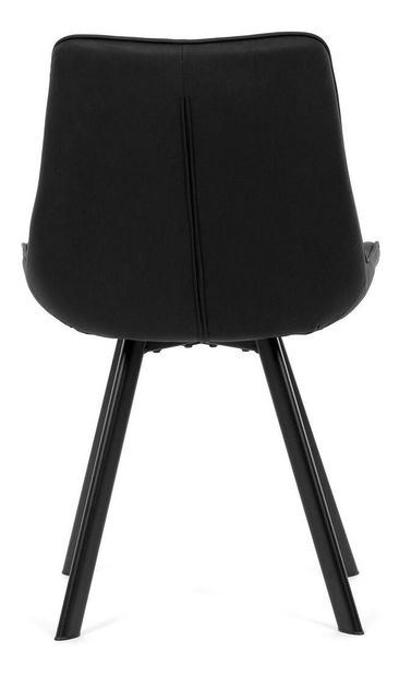 Jídelní židle Hechos (černá)