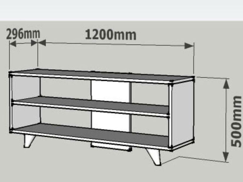 TV stolek/skříňka Ozzy (dub)