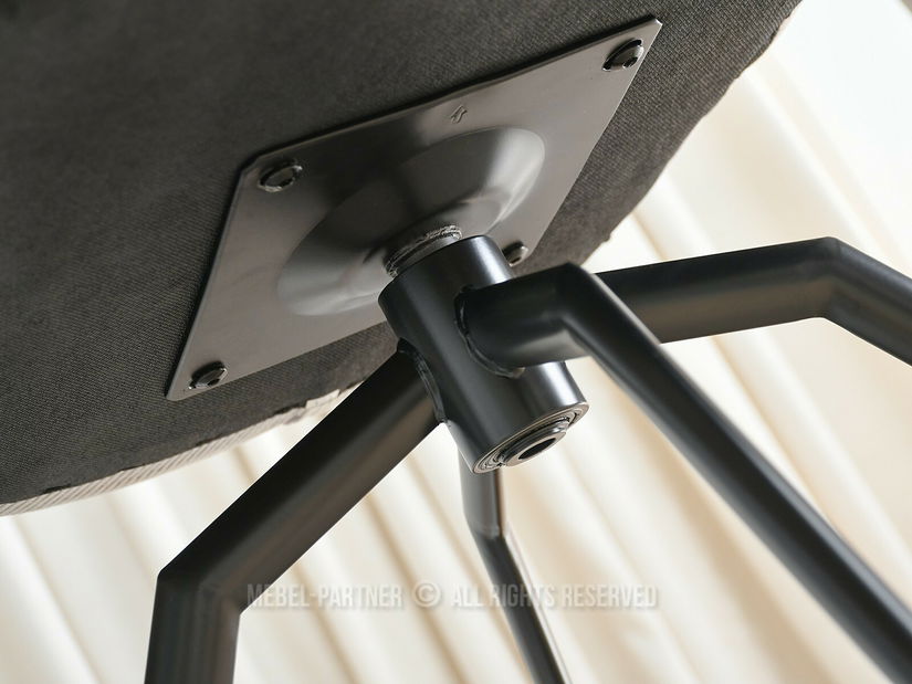 Židle Liam (světlobéžová + černá)