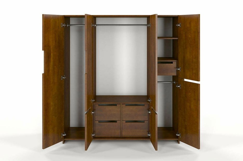 Šatní skříň Naturlig Larsos 4D5S (buk)