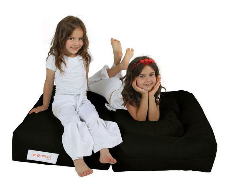 Sedací pytel Kiddo (černá)