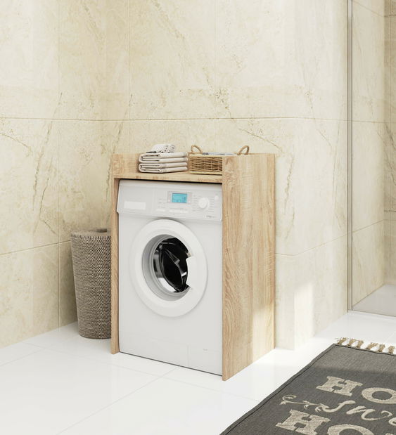 Koupelnová skříňka na pračku Fritas (dub sonoma)