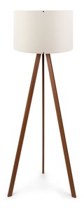 Stojanová lampa Comporollo 1 (ecru + hnědá)