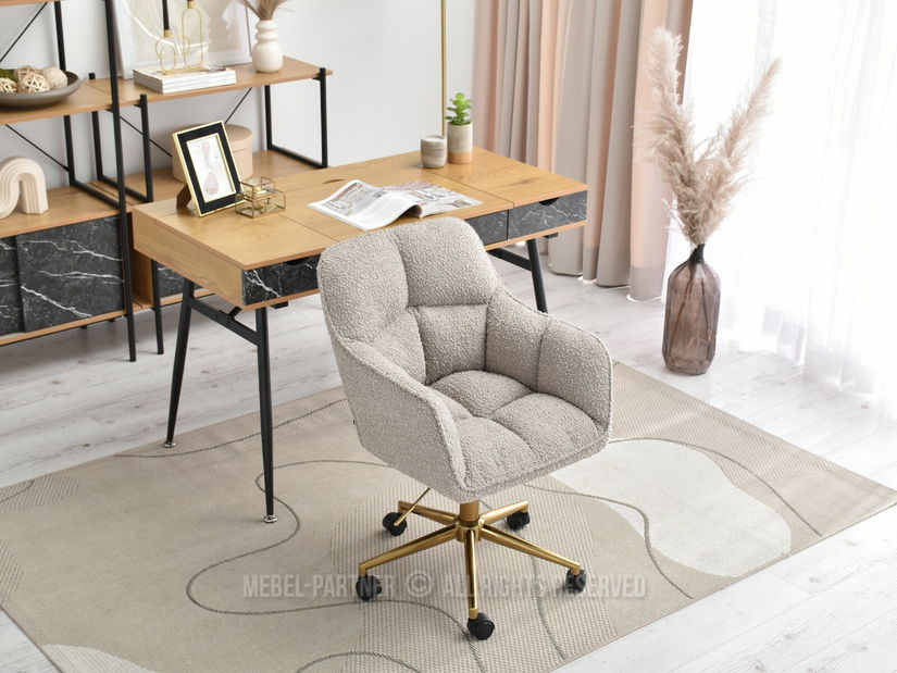 Křeslo Island (béžová + chromová)