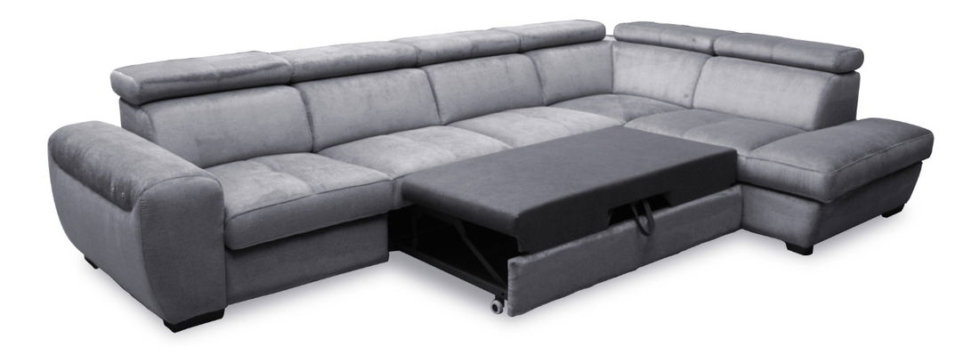 Rohová sedačka BRW Living (světle šedá) (P)