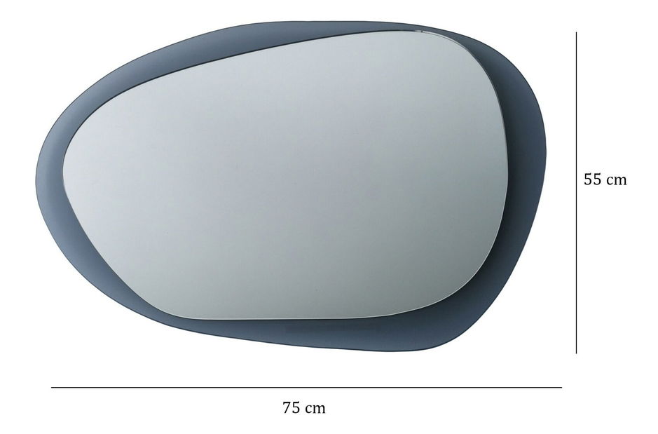 Zrcadlo Antik (Šedá)