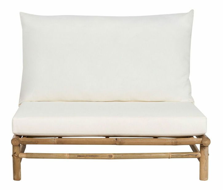  Zahradní židle Theta (světlé dřevo + bílá)