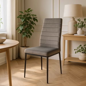  Jídelní židle Negacion (šedý samet)