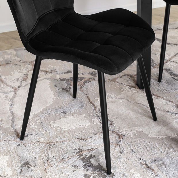 Jídelní židle Ligado (černá)