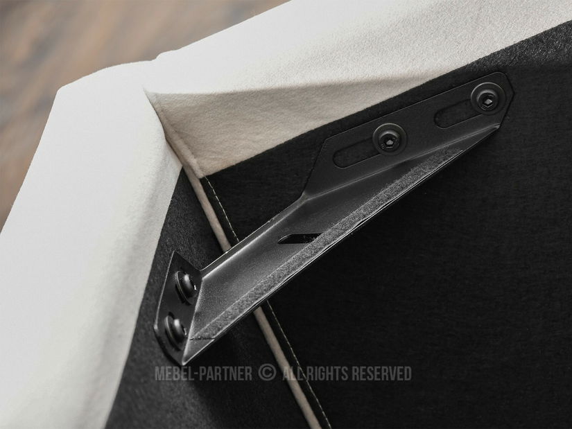 Manželská postel 180 cm Respondio 180 (krémová)