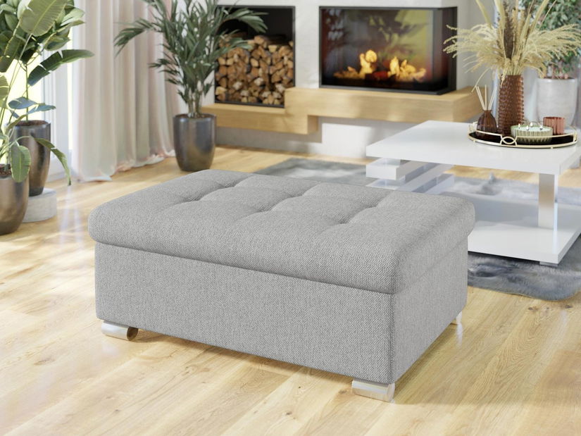 Taburetka Talia (stříbrná)