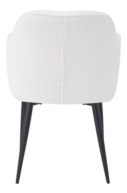 Jídelní židle Semir (bílá + černá)