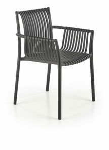 Zahradní židle Karma K492 (černá)