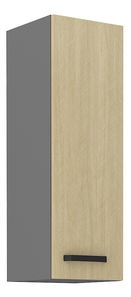 Horní kuchyňská skříňka Scarmi 30 G-90 1F (Antracit)