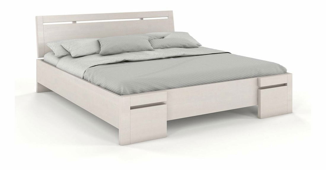 Manželská postel 180 cm Naturlig Bokeskogen High (borovice)