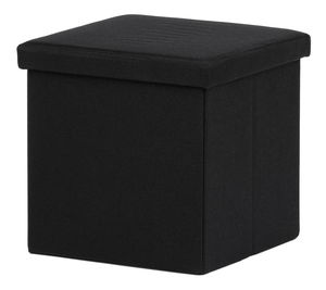 Taburetka Tranquilo (černá) (s úl. prostorem)