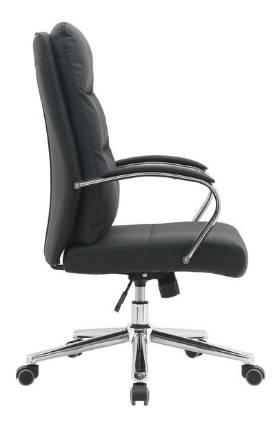 Kancelářské křeslo Adonyx (černá + chrom)
