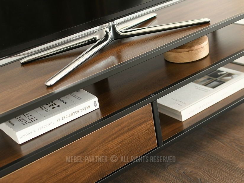 TV stolek/skříňka Subsidios (černá)