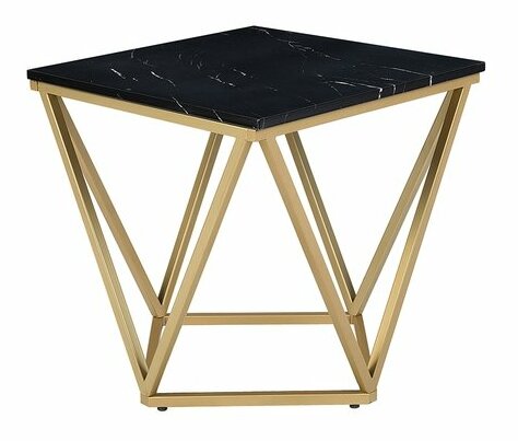 Stolek Vesla (zlatá) *bazar