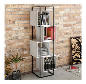 Regál Prakta (černá + bílá)