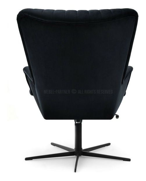 Relaxační křeslo Elesenta (černá)