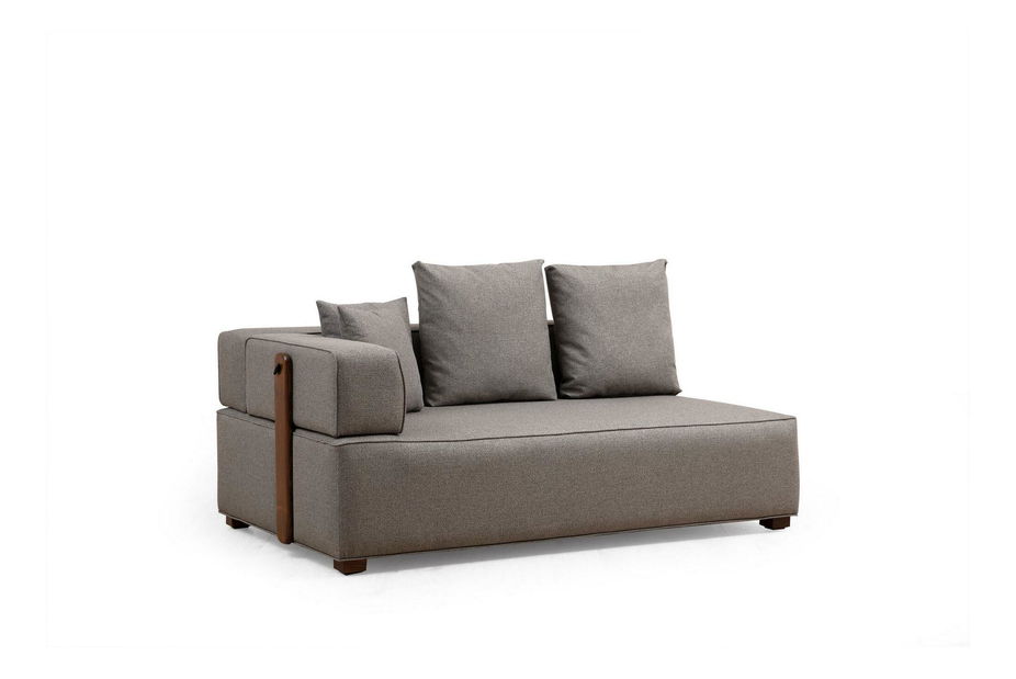 Rohová sedačka Gondulatta 4 (P) (šedá)