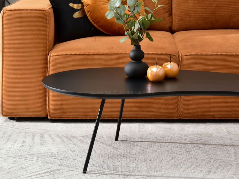 Konferenční stolek Sirius (černá + černá)