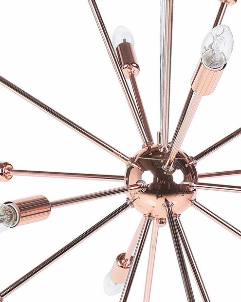 Závěsná lampa Maffra (měděná)