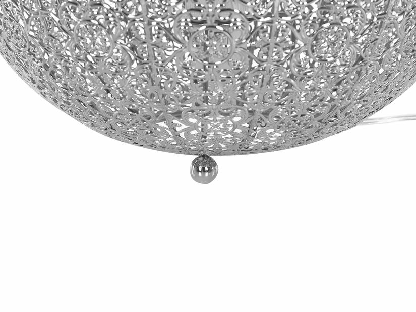 Stolní lampa Fania (stříbrná)