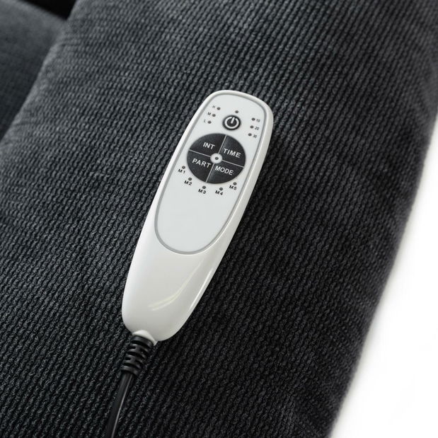 Masážní křeslo Jornaleros (tmavě šedá) *výprodej