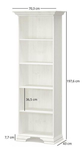 Regál Incantatos (borovice andersen)