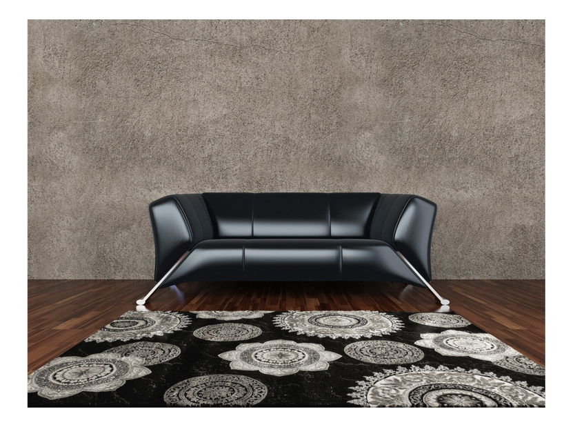 Kusový koberec Aura 770 Black