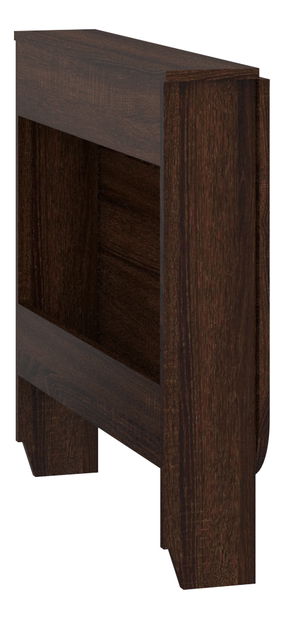 Rozkládací jídelní stůl Elston 6 (dub sonoma tmavý) (pro 2 osoby)