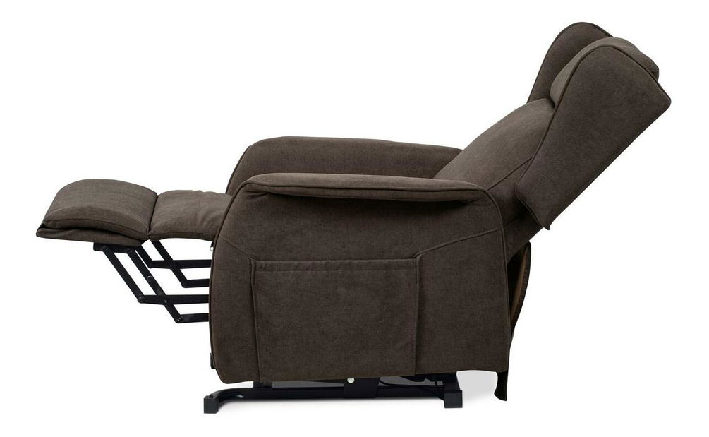 Polohovací křeslo Toman (hnědá)