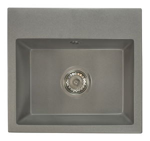 Kuchyňský dřez Donius (šedá) (bez otvoru pro baterii)