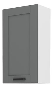 Horní kuchyňská skříňka Lucid 50 G 90 1F (dustgrey + bílá)