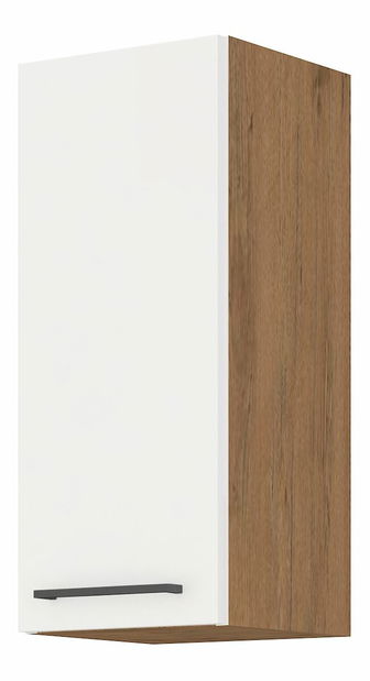 Horní kuchyňská skříňka Virion 30 G 72 1F (dub lancelot + lesk bílý)