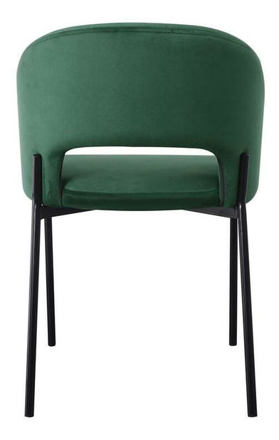 Jídelní židle Karta (tmavě zelená)