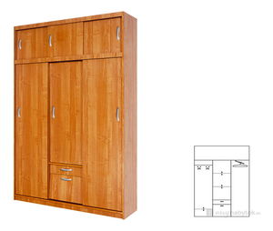 Šatní skříň Alfonzo 2