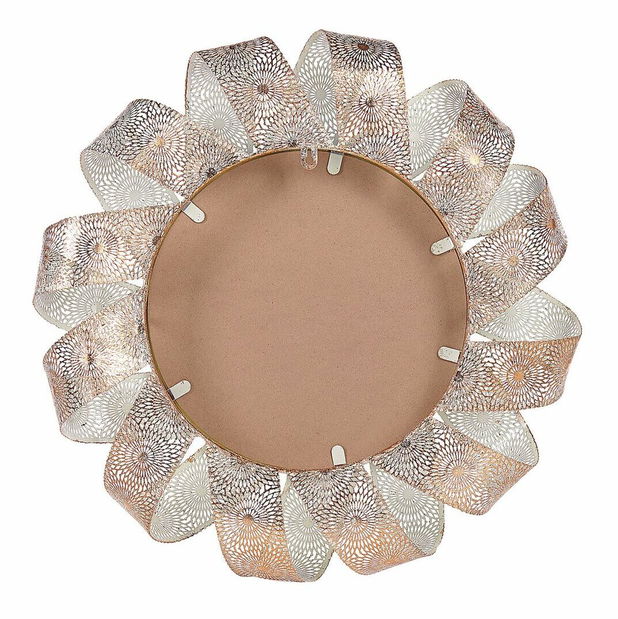 Nástěnné zrcadlo Manza (bílá)