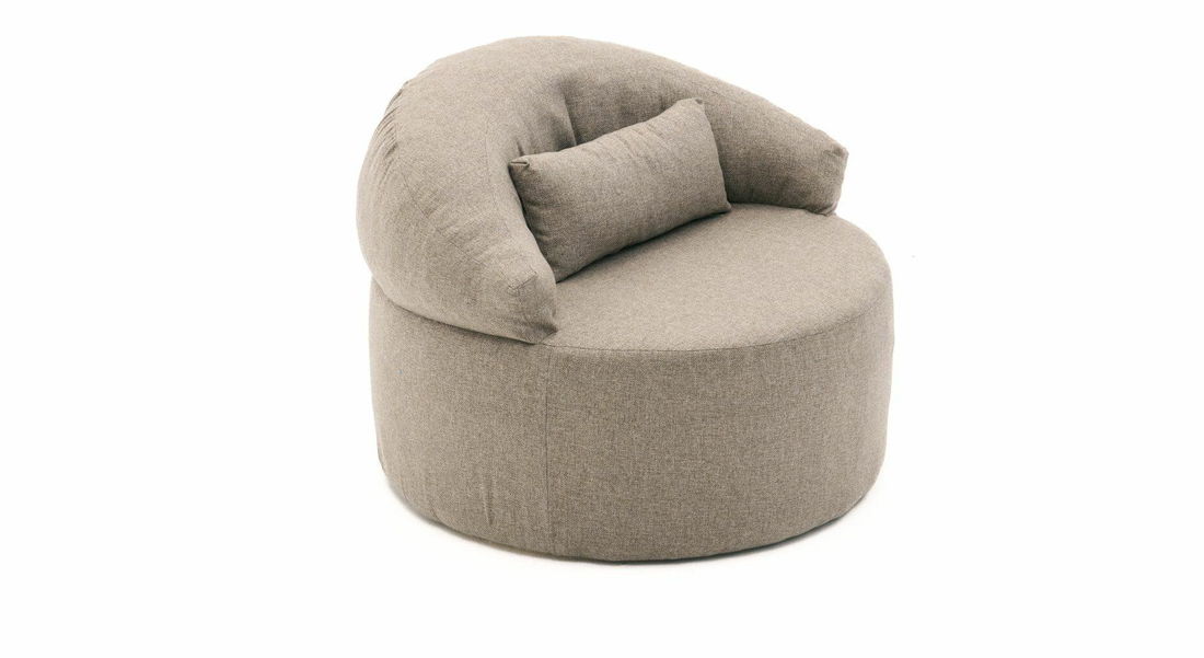 Křeslo Pintina (hnědá)