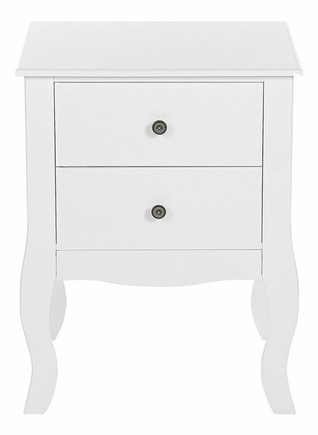 Noční stolek Lanza 1 (bílá)