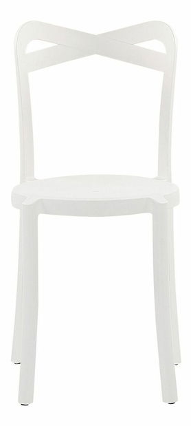 Set 4 ks. jídelních židlí Carey (bílá)