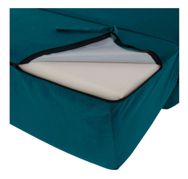 Rozkládací křeslo Plantearan (petrolejová)