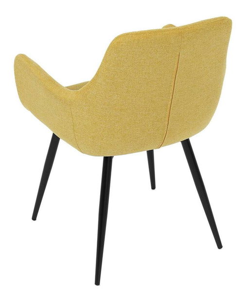 Jídelní židle Deboraluna (žlutá)